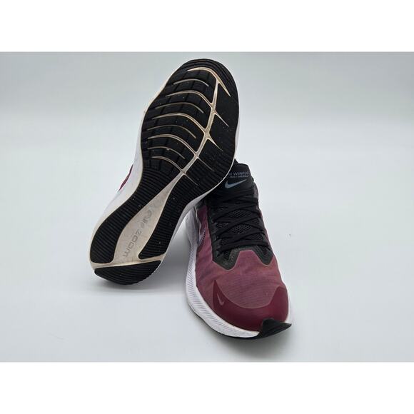 NIKE AIR ZOOM WINFLO 8 Sz 7.5 Dark Beetroot CW3421-600 Women's Running Shoes - Picture 8 of 9